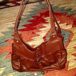 Concealed carry shoulder purse